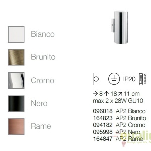 Aplica perete design modern LOOK AP2 BRUNITO 164823 - Img 4