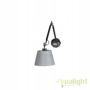 Aplica perete directionabila design modern ZYTA S gri 69622 universul-luminii.ro