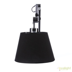 Aplica perete directionabila design modern ZYTA S neagra 69612 universul-luminii.ro