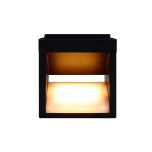 Aplica Perete Exterior, Lumina Indirecta, Protectie IP54, Rivo negru 167482 universul-luminii.ro
