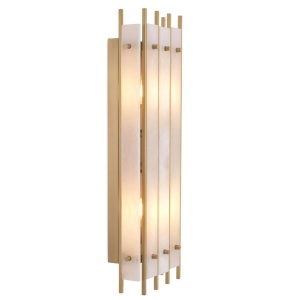 Aplica perete LUX Sparks L, alama antic/ alabastru 112832 universul-luminii.ro