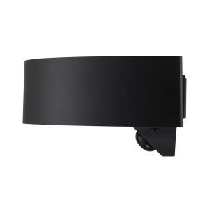 Aplica solara cu senzor de miscare, protectie IP44, Monay Round negru 244242 universul-luminii.ro