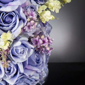 Aranjament floral design LUX STAND CYLINDER ROSES 1142311.43 - Img 3