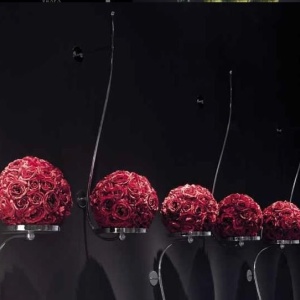 Aranjament floral elegant in forma de sfera, SPHERE ROSES SMALL 1141063.30 - Img 3