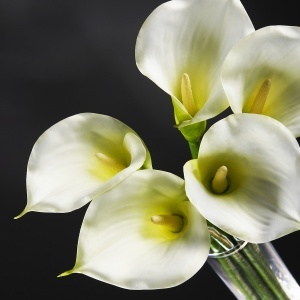 Aranjament floral mare CALLA BIG, 100cm - Img 2