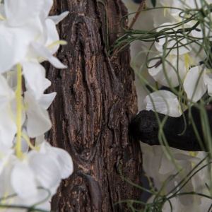 Aranjament floral mare ETERNITY BLACK WISTERIA, H-120cm - Img 4