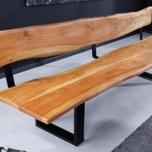 Banca design industrial vintage Mammut 200cm, salcam A-46154 VC - Img 2