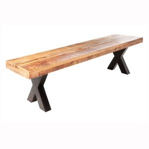 Banca industrial style Iron Craft mango, 200cm A-6540159 VC