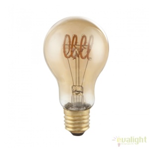 Bec decorativ Edison cu filament LED dimabil E27 4W 2000K DUBAN 11403F GL