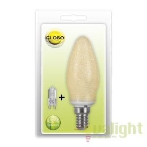 Bec economic E14 28W, 2700K+ G9 11265 GL 66622 universul-luminii.ro