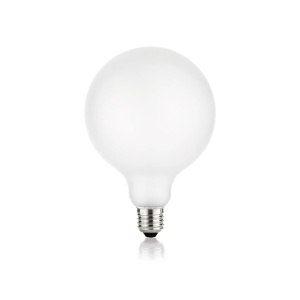 Bec LED dimabil, E27 globo d125 08w 3000k cri80 satin intera dimm