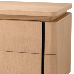 Birou design LUX Modesto, Natural oak - Img 5