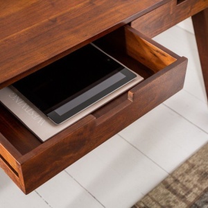 Birou design retro Monsoon 100cm salcam - Img 4