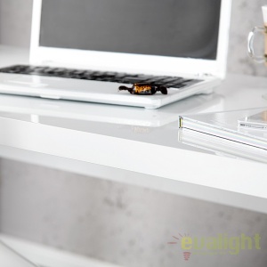 Birou modern alb, simplu si elegant, Fast Trade 140cm A-36024 VC - Img 7