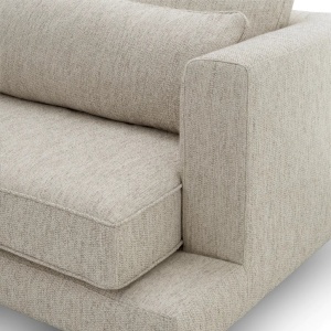 Canapea design LUX Savarana, Splendor gri deschis - Img 3