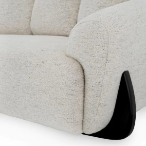 Canapea design LUX Siderno, Seashell off-white - Img 6