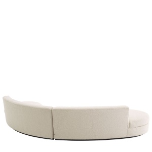 Canapea design modern Lennox, boucle crem 115487 HZ - Img 3