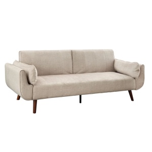 Canapea extensibila DIVANI 220cm catifea champagne beige - Img 2