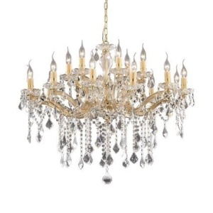 Candelabru 18 brate cristal Venezian FLORIAN SP18 ORO 075181