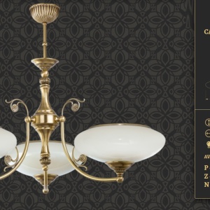 Candelabru 3 brate design clasic realizat manual CASAMIA - Img 2