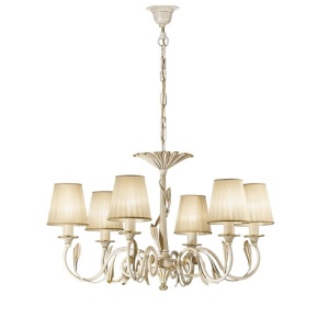 Candelabru 6 brate LUX realizat manual Greta