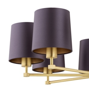 Candelabru 8 brate modern PRINCETON 145742 universul-luminii.ro