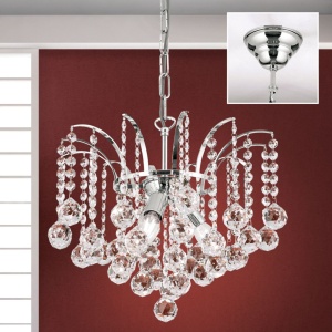 Candelabru cristal Asfour design lux KRISTALL KLASSISCH 3L chrome plated/clear 161422 universul-luminii.ro