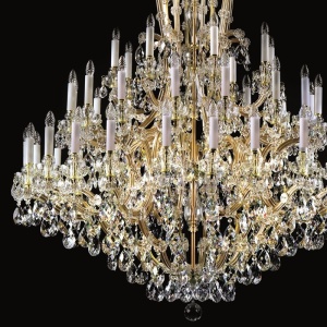Candelabru Cristal Bohemia Exclusive 48 brate, diam.160cm MARIA TEREZIA 19 CE 177402 universul-luminii.ro