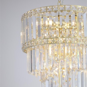 Candelabru cristal metal alama design elegant Lux, Belle 6L - Img 3