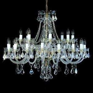 Candelabru cu 24 de brate Cristal Bohemia Exclusive SARA XXIV. CE 74672 universul-luminii.ro