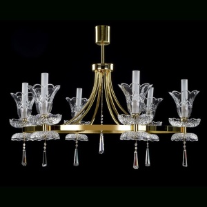 Candelabru deosebit design LUX Cristal Bohemia Exclusive ISABELL 02-CH - Img 1