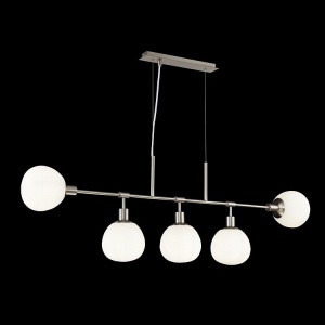 Candelabru design deosebit Erich nickel, 5L MYMOD221-PL-05-N - Img 1