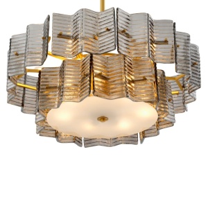 Candelabru design LUX, Sticla, Alama Antic, Silvano 244672 universul-luminii.ro