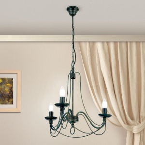 Candelabru design rustic cu 3 brate Vela LU 1531/3 Antik OR