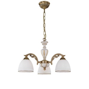 Candelabru din alama cu 3 brate design italian 8606
