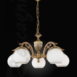 Candelabru din alama cu 5 brate design italian 8600 107972 universul-luminii.ro