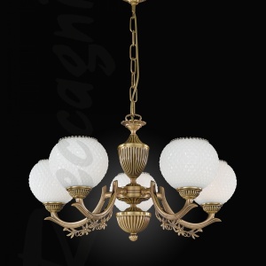 Candelabru din alama cu 5 brate design italian 8650 107722 universul-luminii.ro