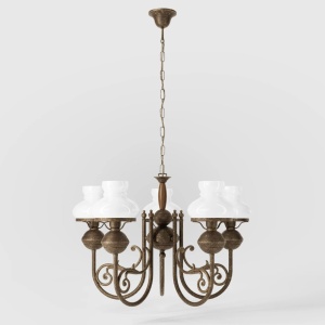 Candelabru din alama stil nautic clasic Mississippi - Img 2