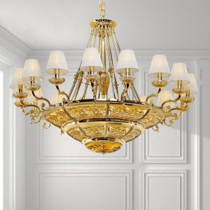 Candelabru elegant LUX realizat manual Michelangelo 162072 universul-luminii.ro