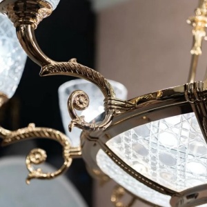 Candelabru elegant LUX realizat manual Raffaello 240262 universul-luminii.ro