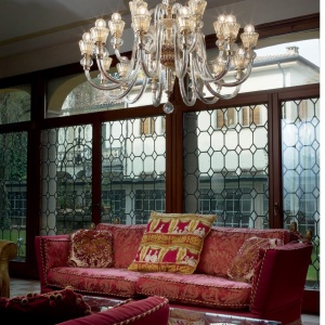Candelabru elegant stil clasic cu 18 brate STRAUSS SP18 140629 50712 universul-luminii.ro