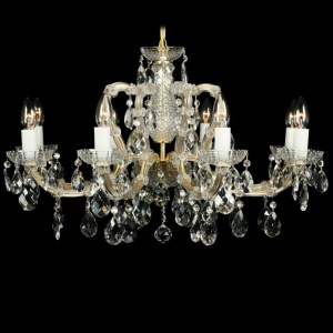Candelabru Maria Theresa cristal Bohemia L14 102/08/1 - Img 1