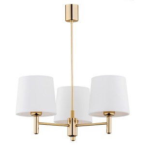 Candelabru modern design elegant PONTE 3L crem 102882 universul-luminii.ro