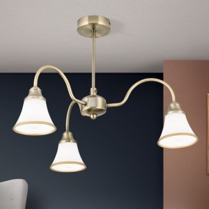 Candelabru stil clasic cu 3 brate Maja DLU 1700/3 Patina OR 51512 universul-luminii.ro