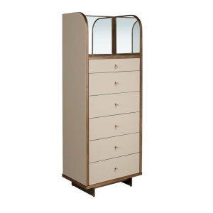 Comoda cu oglinda, sertar cu spatiu pentru ceasuri si bijuterii Chiffonier - Img 6