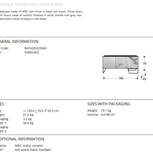 Comoda design modern KERALA SV-603645 - Img 3