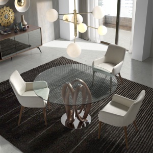 Comoda eleganta design LUX Allan AC-1403M-NOGAL - Img 3