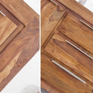 Comoda realizata manual din lemn masiv, design elegant Giant Sheesham 180cm - Img 2