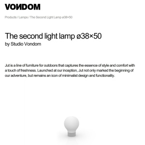 CORP DE ILUMINAT LED DECORATIV THE SECOND LIGHT 38cm 196202 universul-luminii.ro