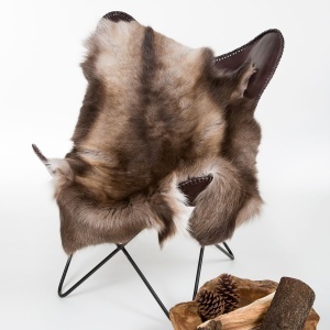 Covor din piele de ren Reindeer Skin Norway 120cm - Img 2